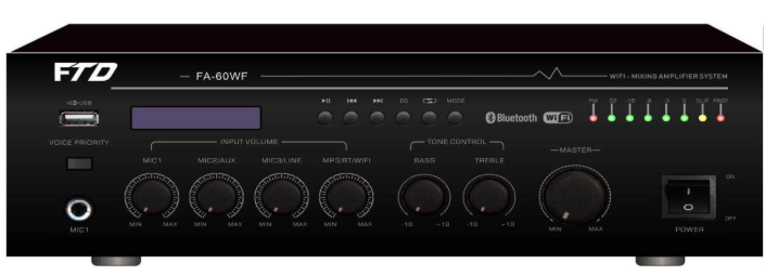 FA-350WF WIFI Mixer Amplifier FA-350WF WIFI Mixer Amplifier